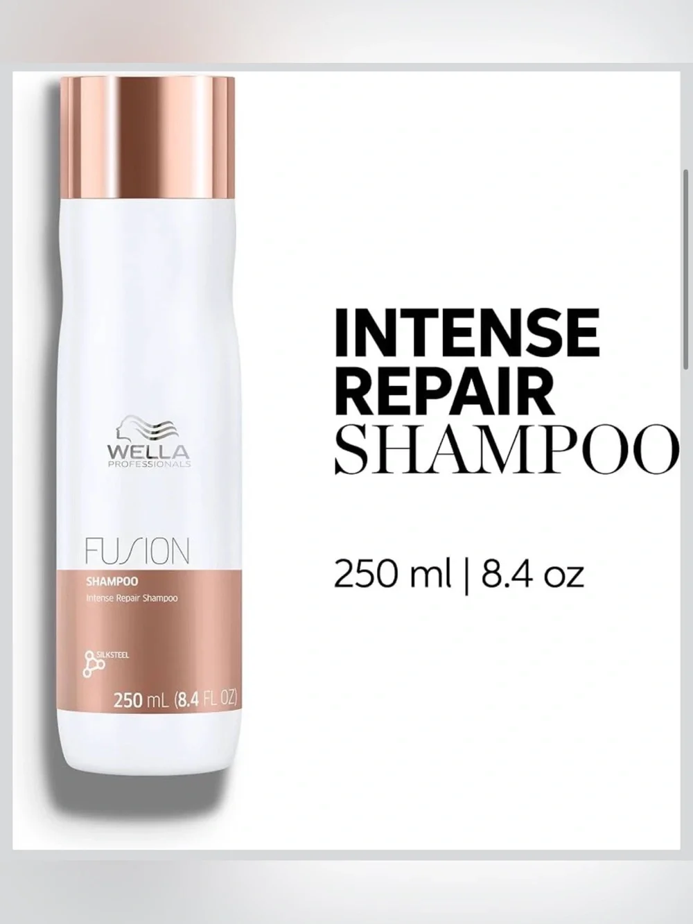 Wella Professionals Intense Repair Shampoo (2 Pack)